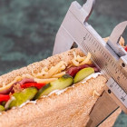 Sandwich in Großaufnahme