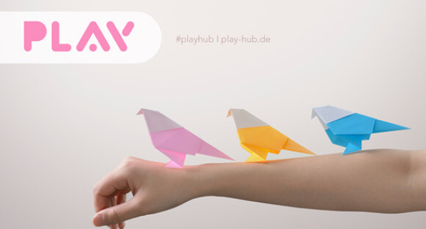 Arm mit Origami