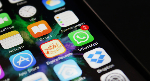 Bildschirm mit mehreren Apps