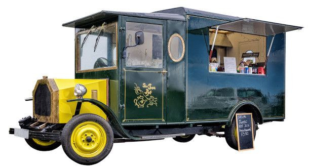 Oldtimer als Foodtruck
