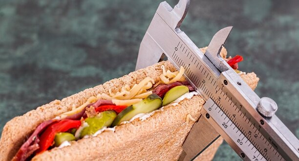 Sandwich in Großaufnahme