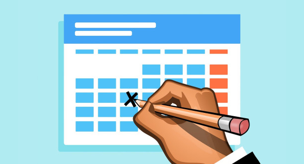 Kalender-Illustration