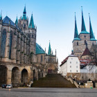 Der Erfurter Dom aus der Frontperspektive