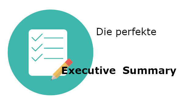 Checkliste mit Stift - Executive Summary