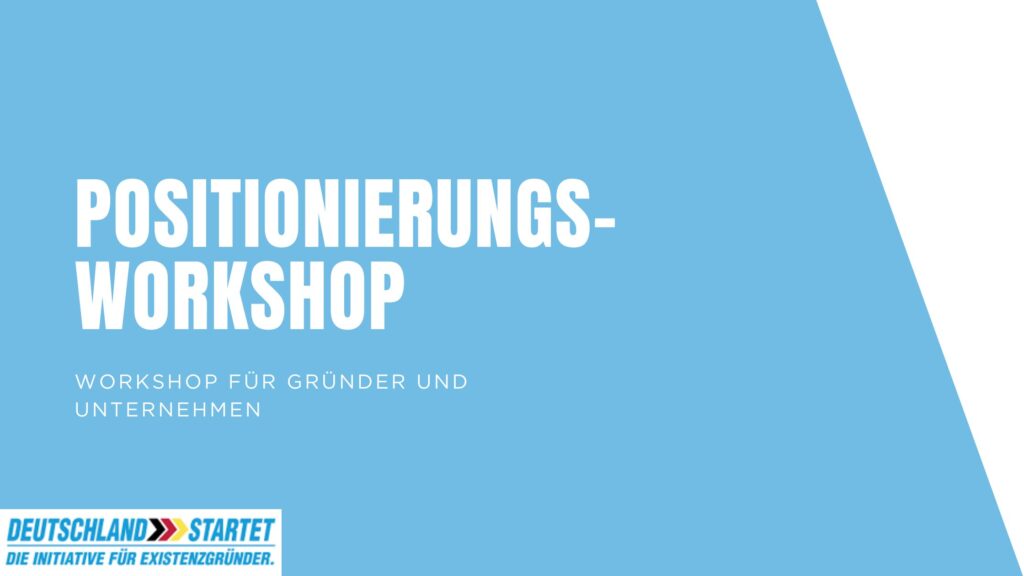 Positionierungs-Workshop Marketing