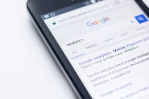 Google auf Smartphone