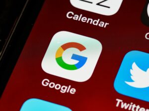 Google-Icon im Fokus