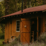 Hütte im Wald
