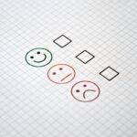 Checkliste mit Smileys