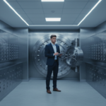 Moderne private Schließfachanlage