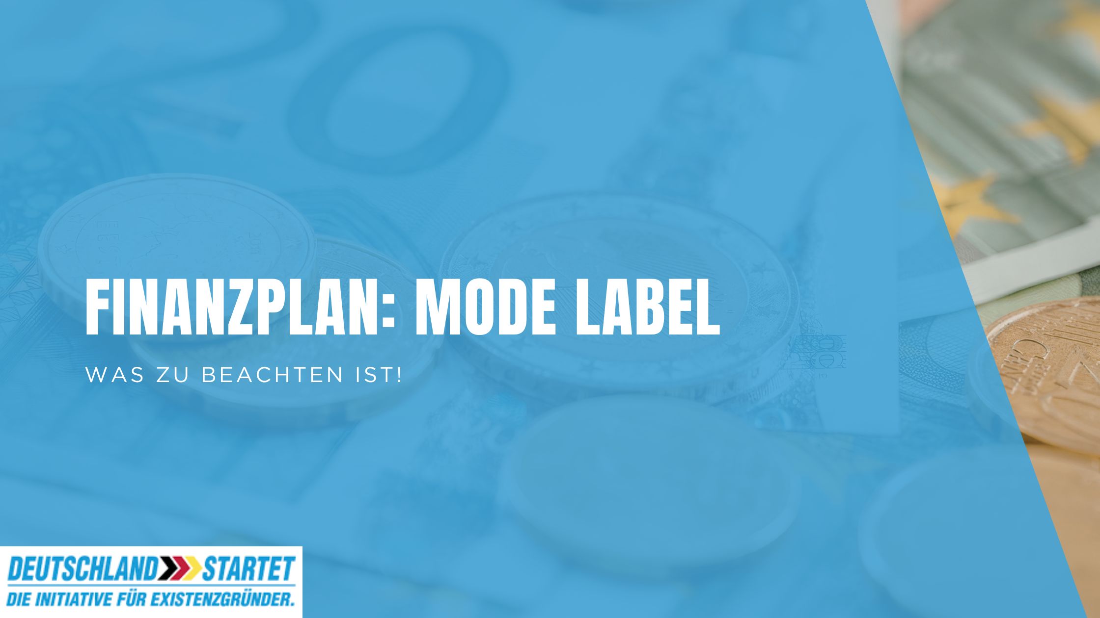 Finanzplan-Erstellung für die Selbstständigkeit mit einem Mode-Label