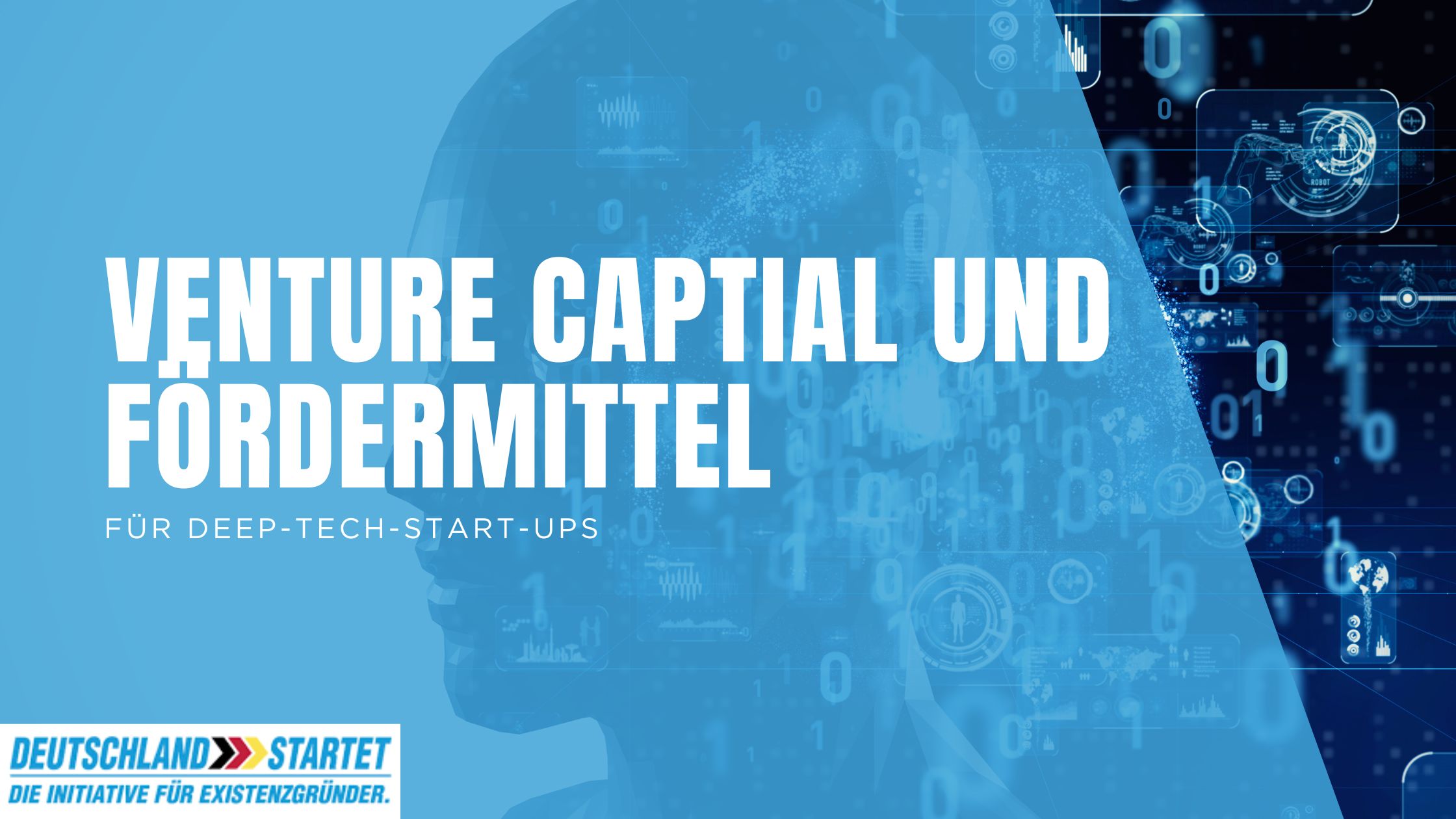 Fördermittel und Venture Capital als Finanzierung für Deep-Tech-Start-ups