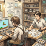 Team aus Spieleentwicklern experimentiert an frühem Plattformspiel auf Famicom-Hardware.